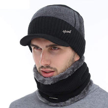 Load image into Gallery viewer, Wool Scarf &amp; Cap Set, or Cap only
