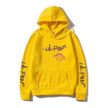Load image into Gallery viewer, The KedStore Yellow H / S Lil Peep Hoodie. Hooded Pullover