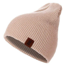 Load image into Gallery viewer, URGENTMAN Official Store (AliExpress) Khaki / 54cm-60cm Knitted Casual Beanie for Men &amp; Women