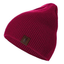 Load image into Gallery viewer, URGENTMAN Official Store (AliExpress) Wine Red / 54cm-60cm Knitted Casual Beanie for Men &amp; Women