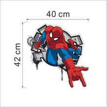 Load image into Gallery viewer, 3D Spiderman Wall Decal / Removable PVC Wall sticker